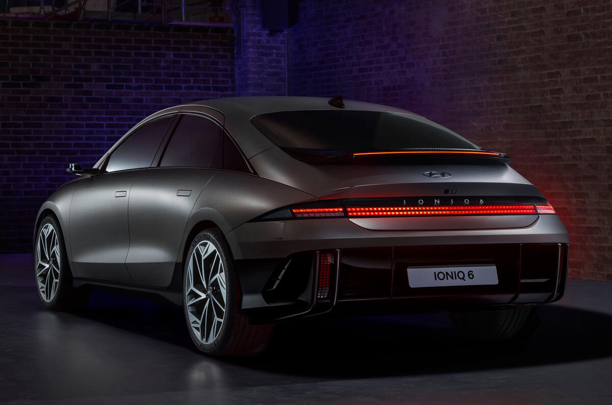 97 hyundai ioniq 6 rear quarter 97 hyundai ioniq 6 rear quarter
