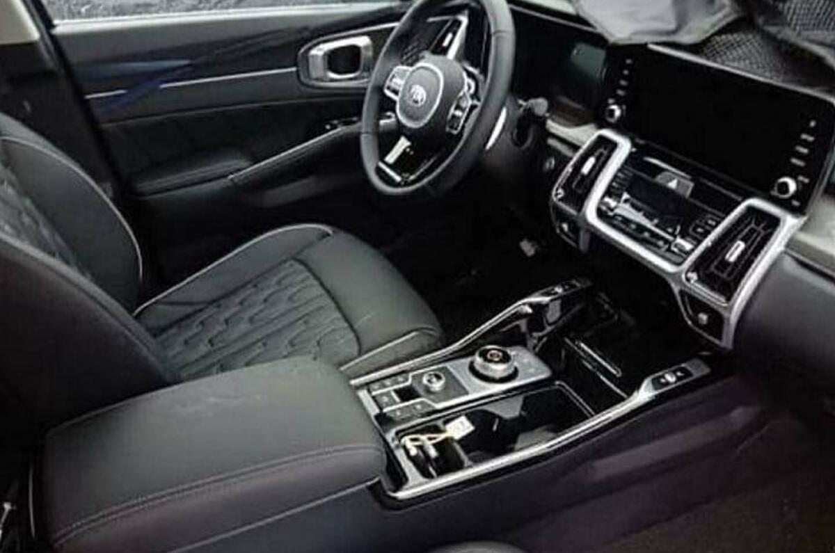 2020 Kia Sorento facelift - interior 2020 Kia Sorento facelift - interior