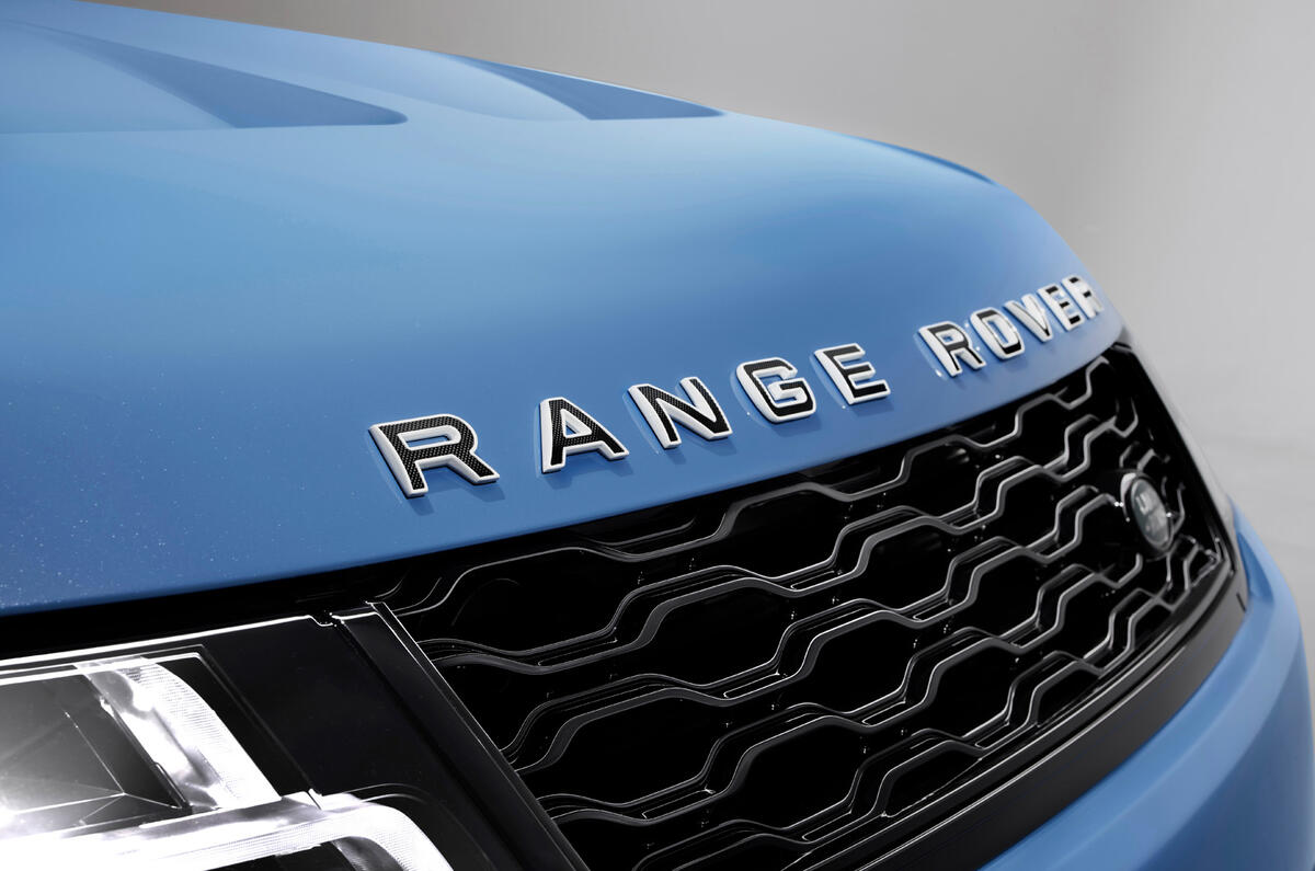 97 Land Rover Range Rover Sport SVR Ultimate official images nose badge 97 Land Rover Range Rover Sport SVR Ultimate official images nose badge
