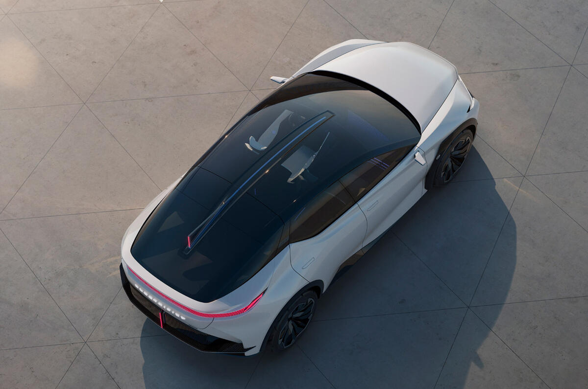 97 Lexus LF Z concept official images static roof