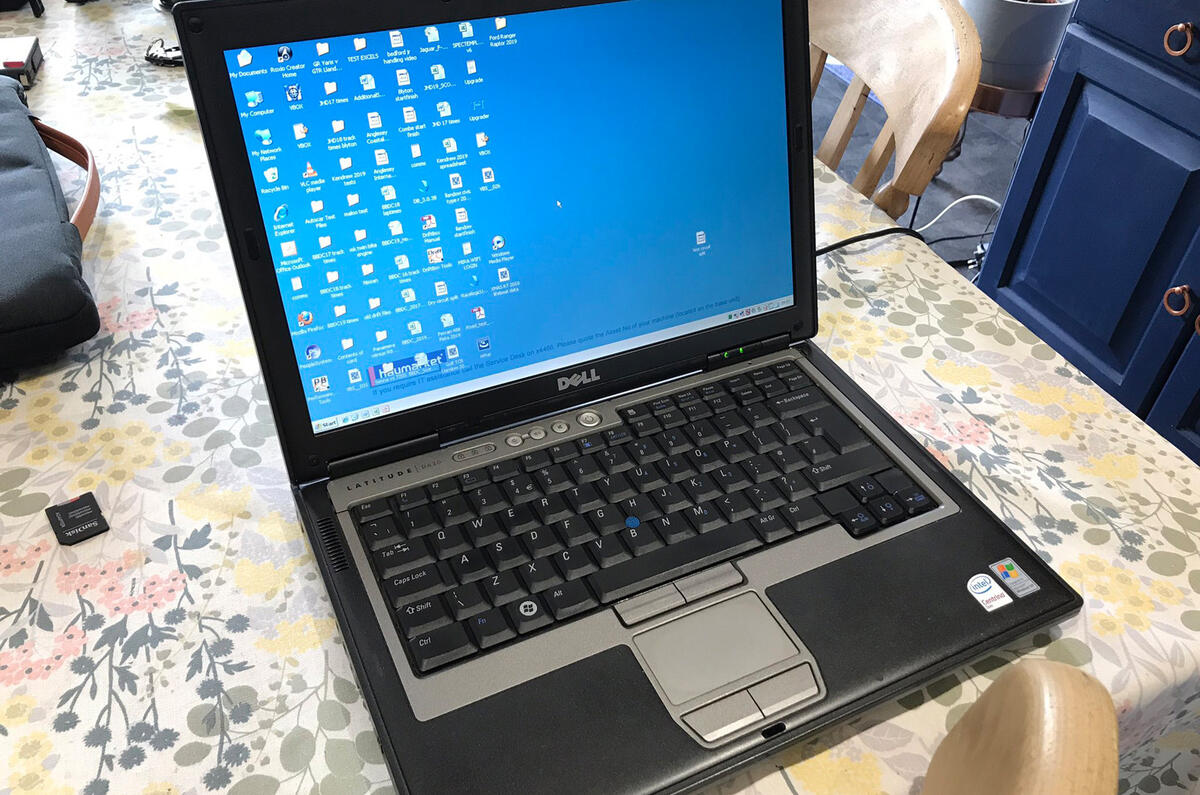 97 Matt Prior Caterham to Scotland column laptop