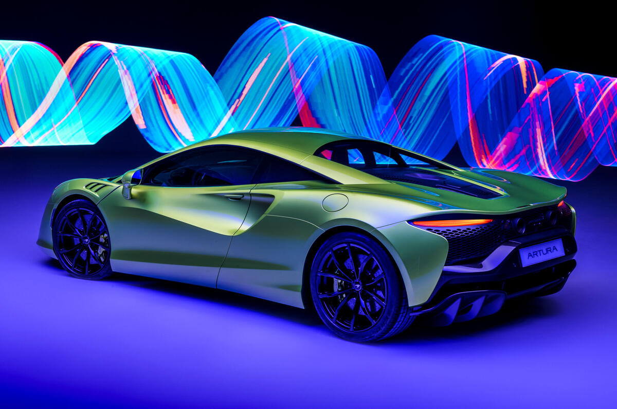 97 McLaren Artura 2021 Autocar images studio rear edit 97 McLaren Artura 2021 Autocar images studio rear edit