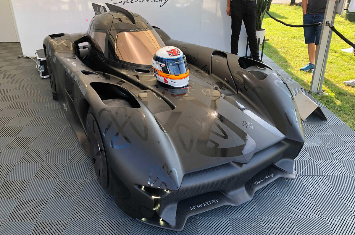 97 McMurtry fan car 2021 Goodwood nose 97 McMurtry fan car 2021 Goodwood nose