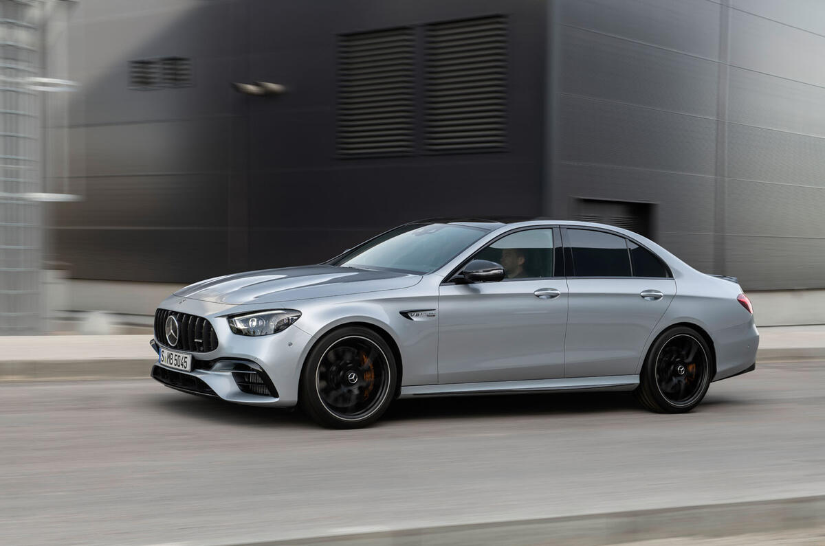 2020 Mercedes-AMG E63 facelift - saloon side 2020 Mercedes-AMG E63 facelift - saloon side
