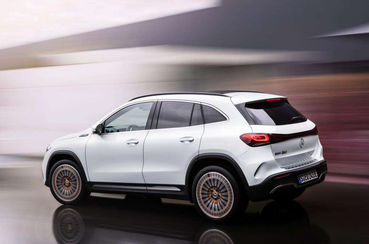 97 Mercedes Benz EQA official images hero rear