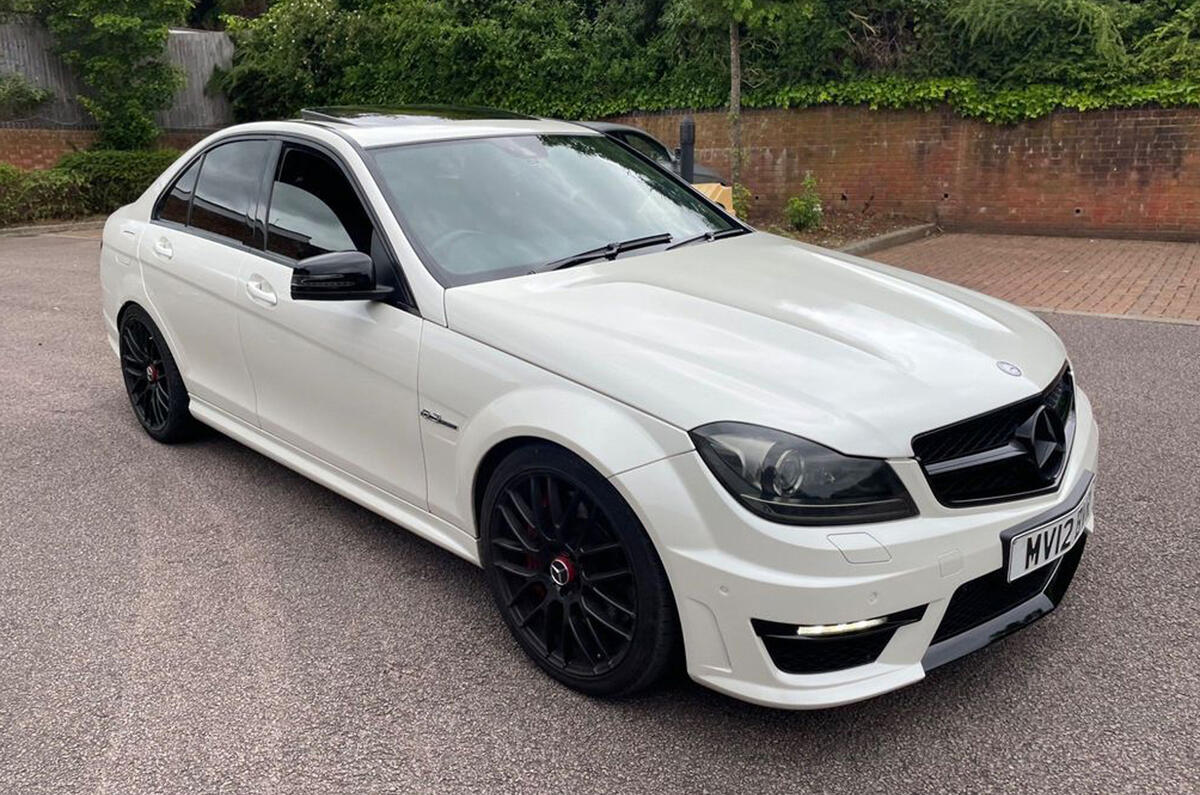 97 mercedes c63 front quarter