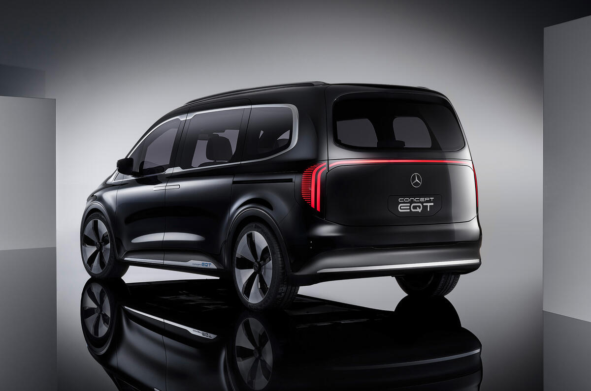 97 Mercedes Concept EQT official reveal studio rear 97 Mercedes Concept EQT official reveal studio rear