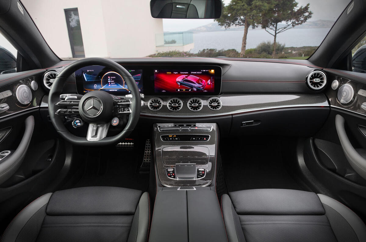 Mercedes-Benz E-Class coupe 2020 facelift - official images - interior Mercedes-Benz E-Class coupe 2020 facelift - official images - interior