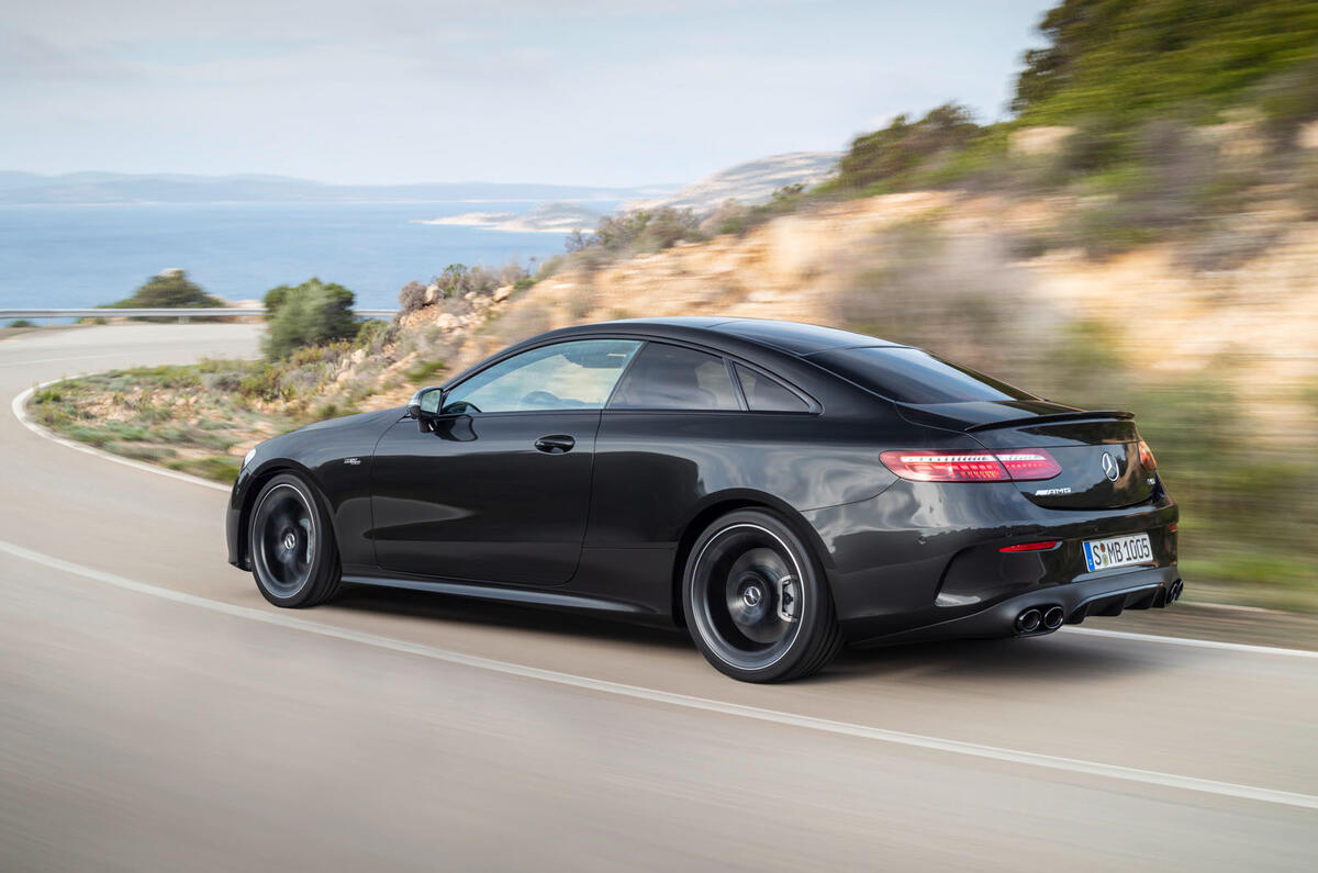 Mercedes-Benz E-Class coupe 2020 facelift - official images - rear Mercedes-Benz E-Class coupe 2020 facelift - official images - rear