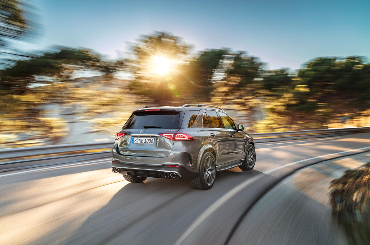 Mercedes-AMG GLE 53 official press reveal - hero rear