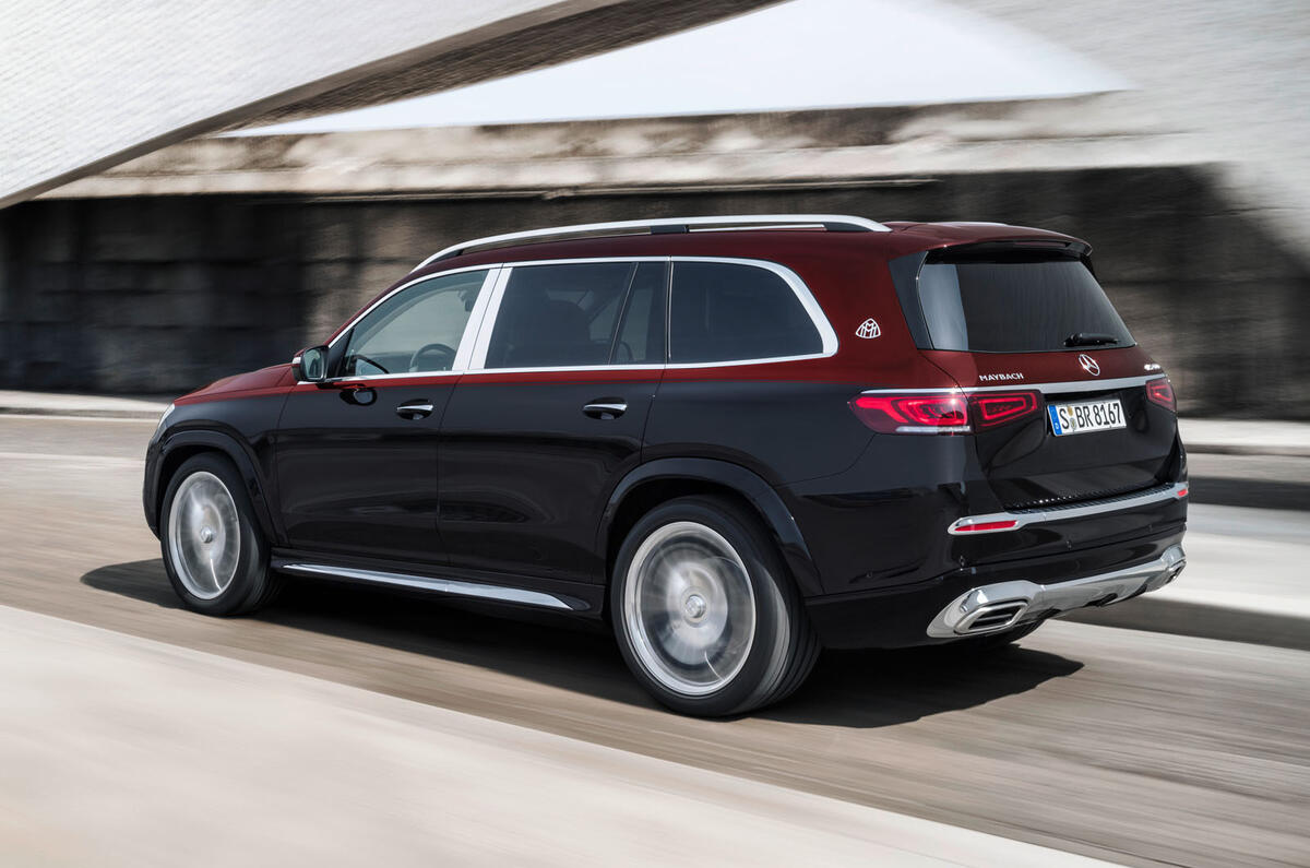 Mercedes-Maybach GLS 600 official press images - hero rear