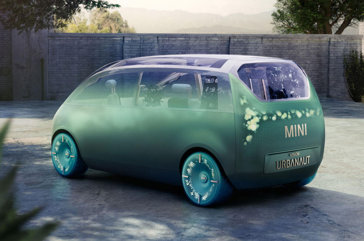 2020 Mini Urbanaut concept - hero rear 2020 Mini Urbanaut concept - hero rear