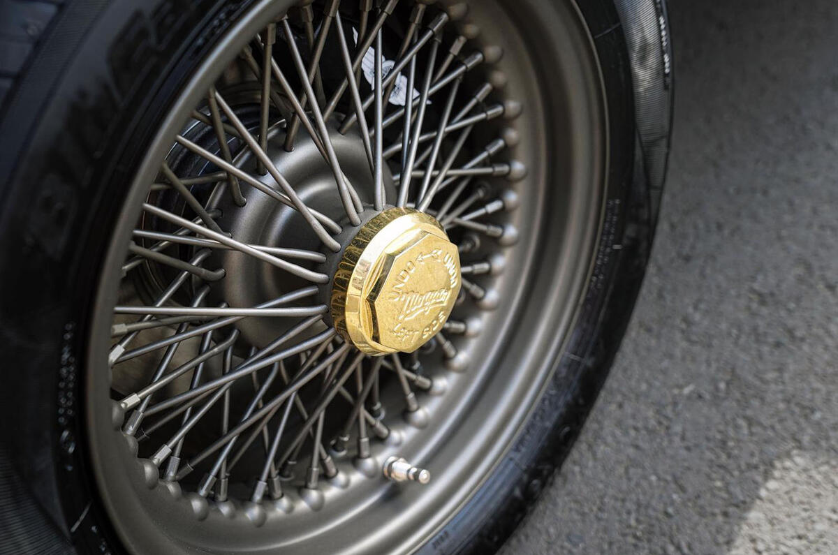 Morgan Plus Four 70th anniversary - wheels