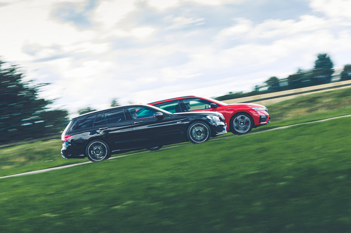 97 new Octavia vrs vs used AMG C43 lead 97 new Octavia vrs vs used AMG C43 lead