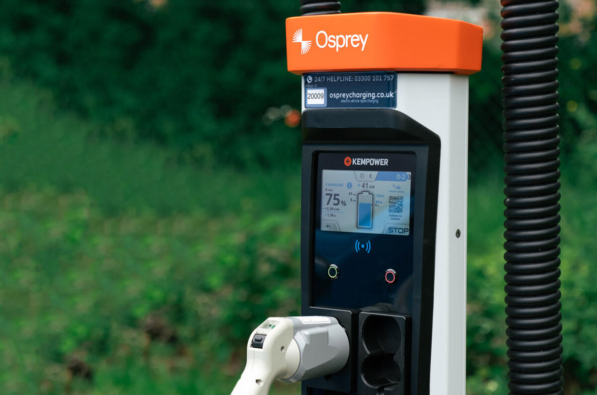 97 osprey charger closeup 97 osprey charger closeup