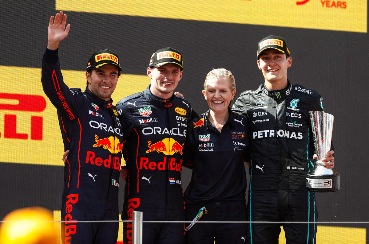 97 podium Spanish GP 2022 97 podium Spanish GP 2022