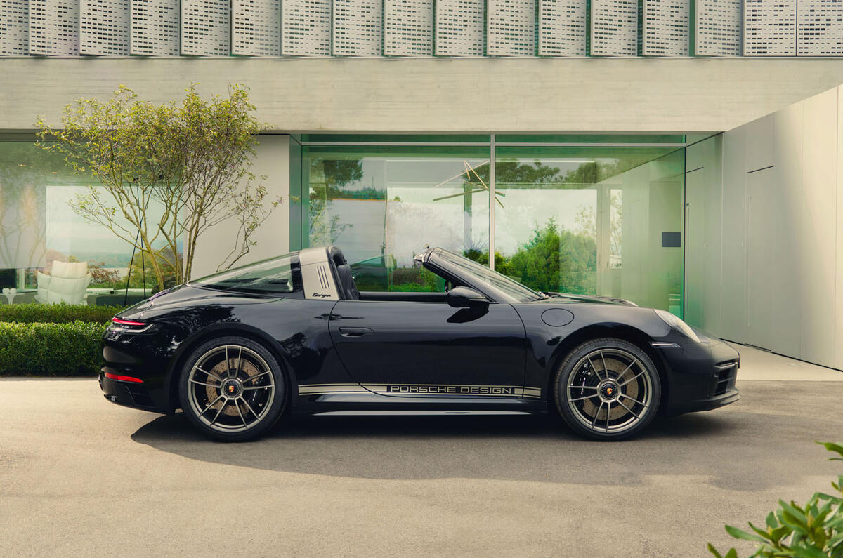 97 Porsche 911 Targa 50yrs porsche design official side