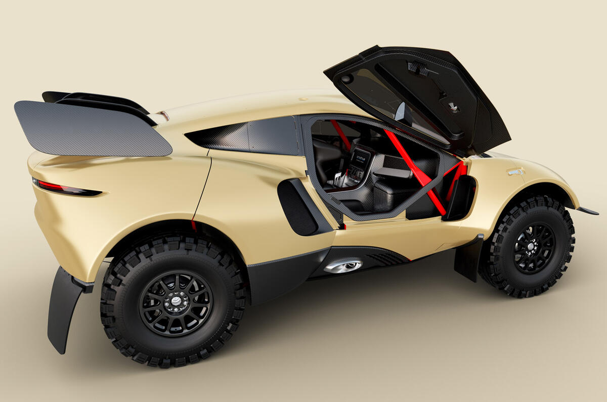 97 Prodrive Dakar car interview render rear 97 Prodrive Dakar car interview render rear