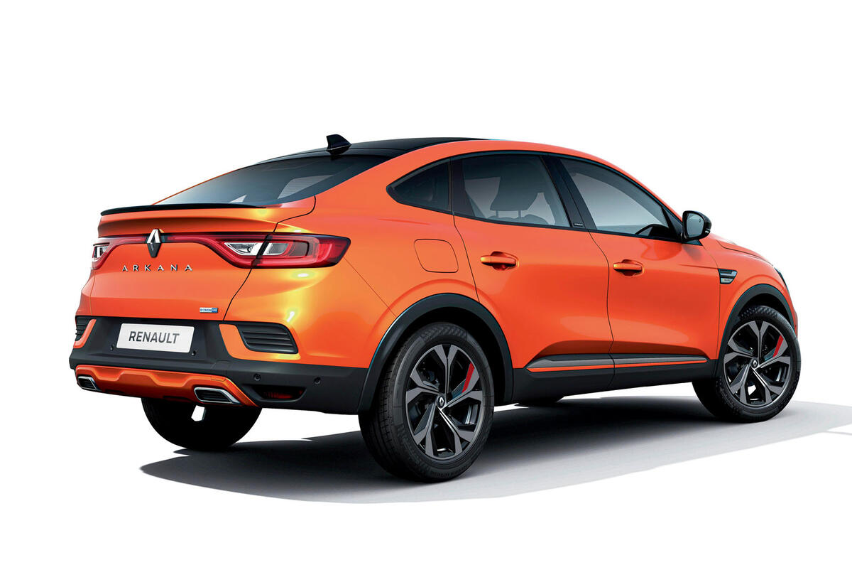 2021 Renault Arkana official European images - hero rear 2021 Renault Arkana official European images - hero rear
