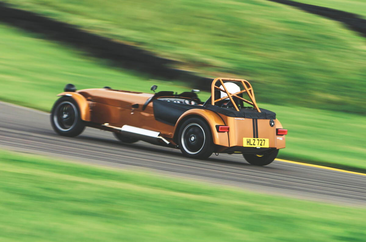 97 road testers cars of 2021 Caterham 170R rear