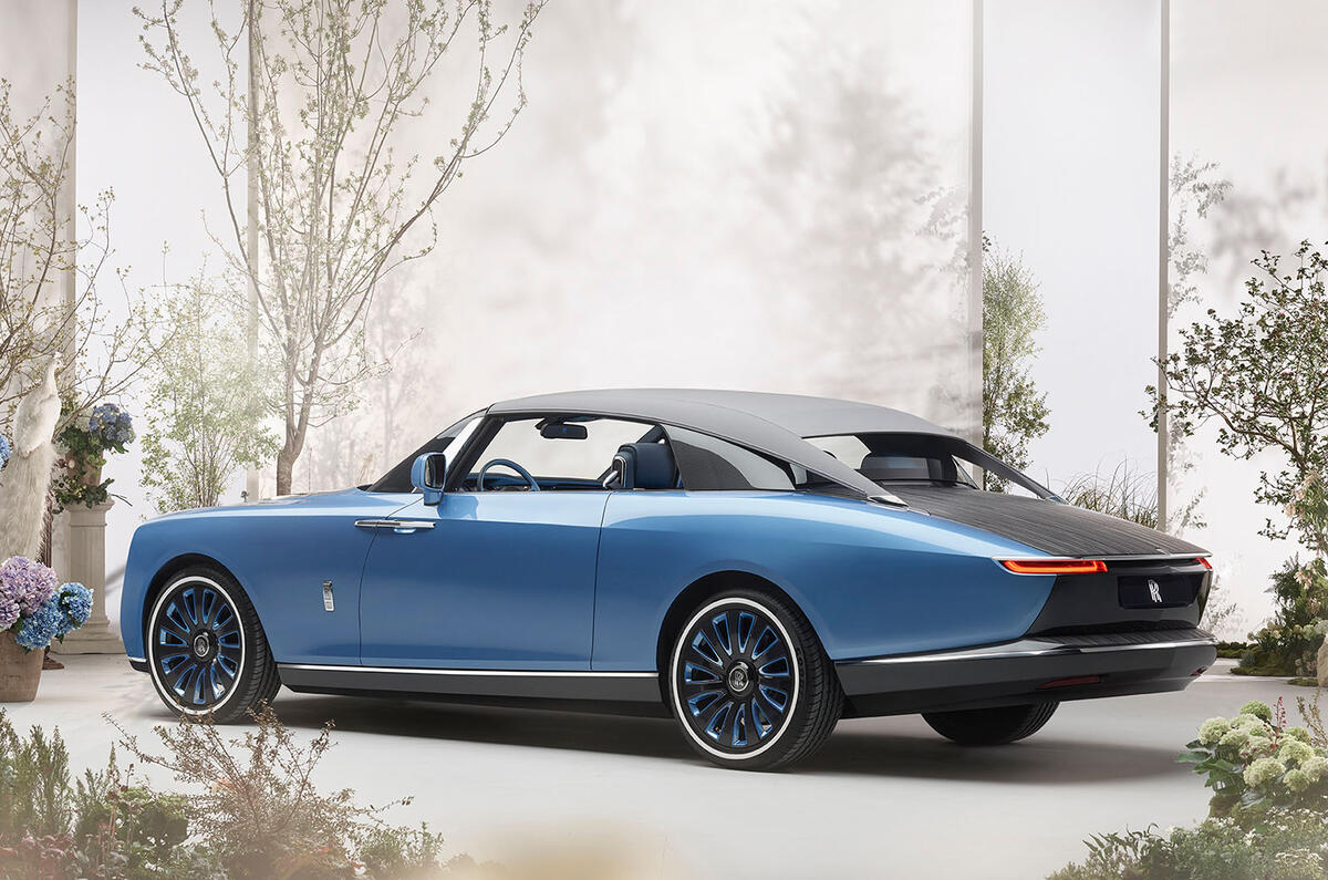 97 Rolls Royce Boat Tail 2021 official reveal rear 97 Rolls Royce Boat Tail 2021 official reveal rear