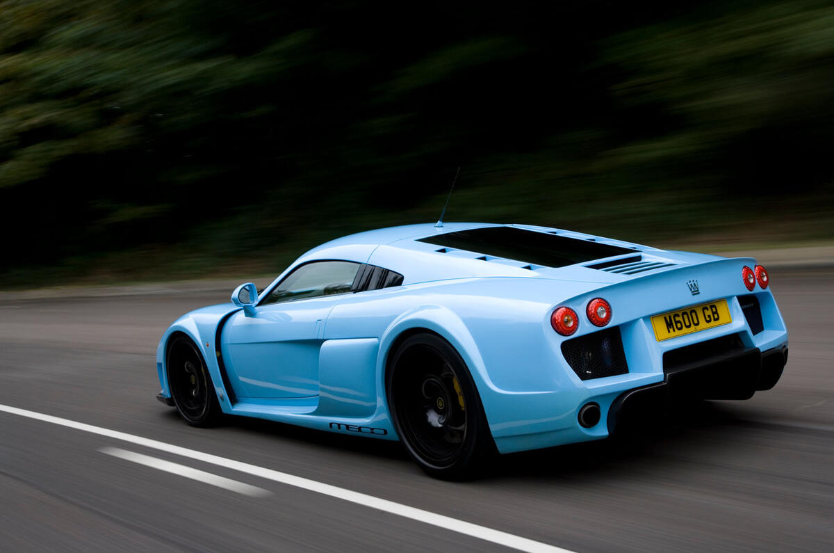 Road test rewind: Noble M600 - tracking rear Road test rewind: Noble M600 - tracking rear