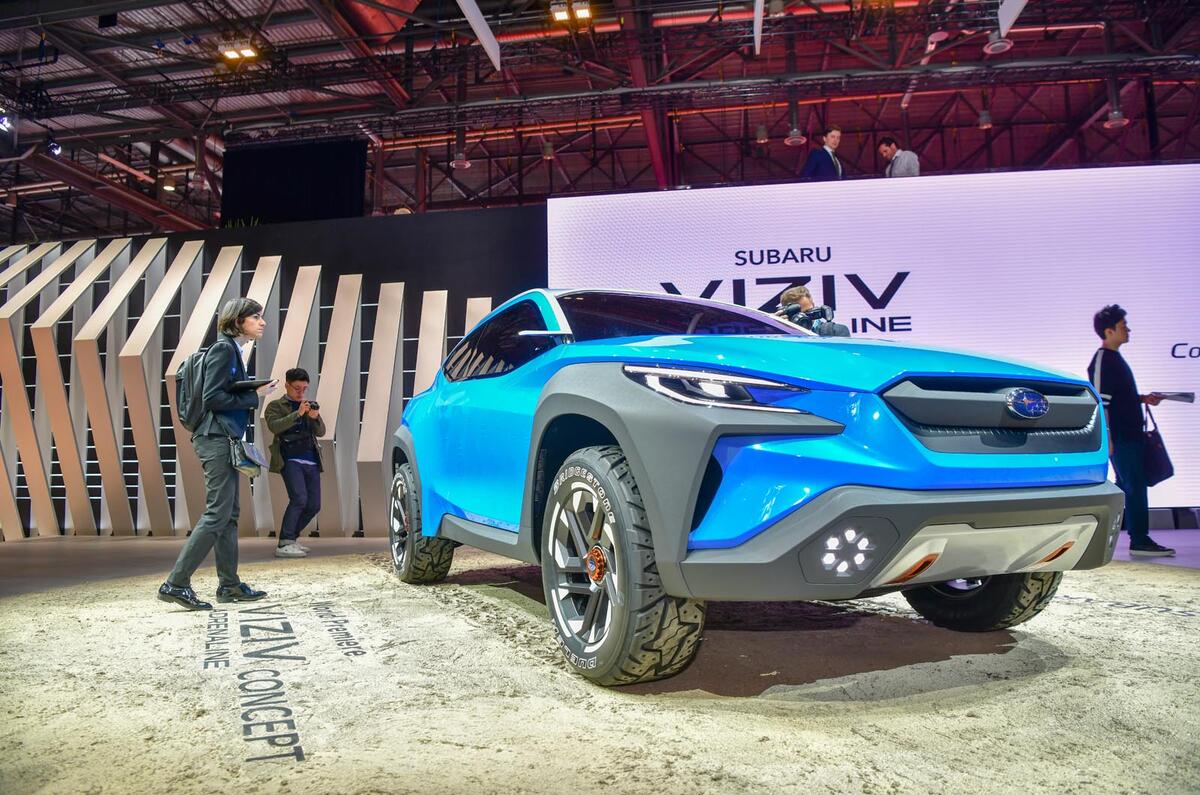 Subaru Viziv Adrenaline concept Geneva 2019 - angle