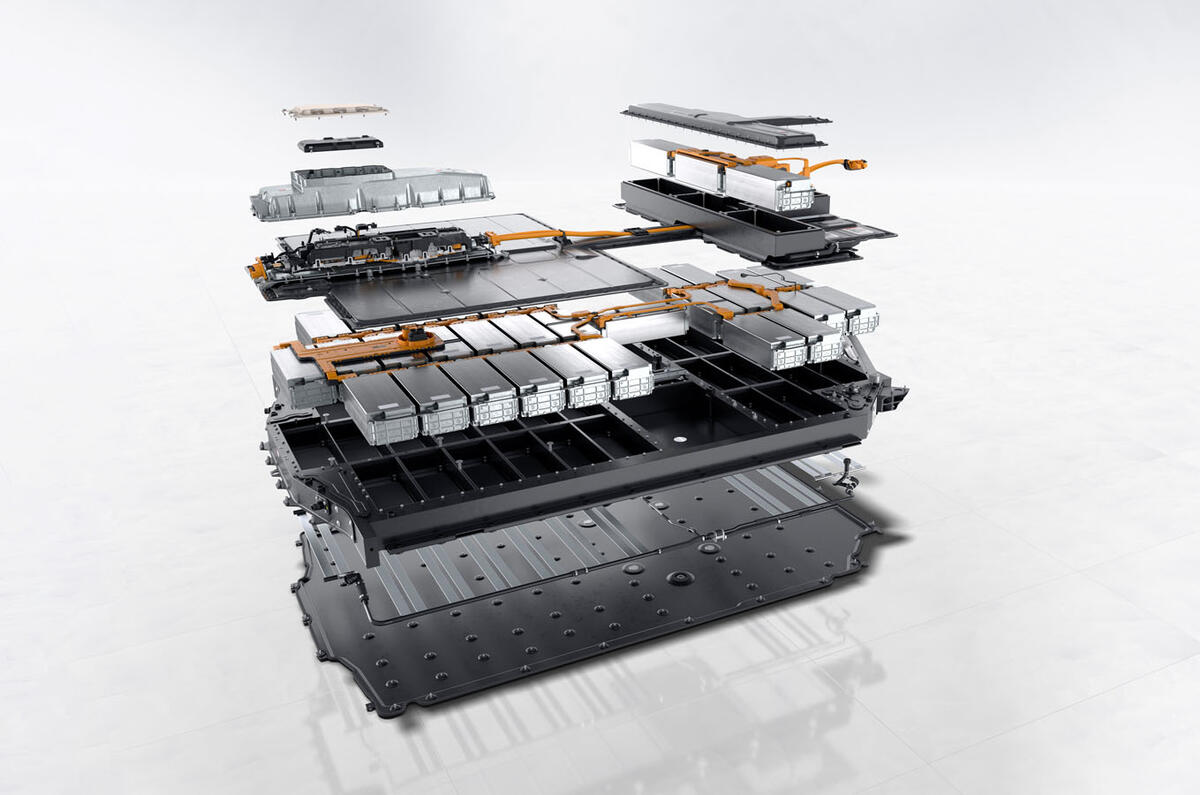 97 Taycan battery stack