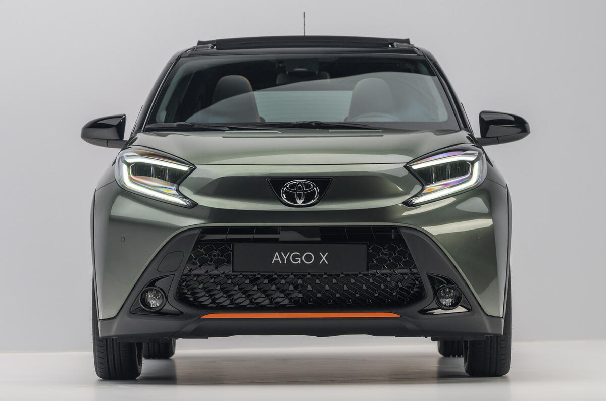 97 Toyota Aygo X 2022 official images nose 97 Toyota Aygo X 2022 official images nose