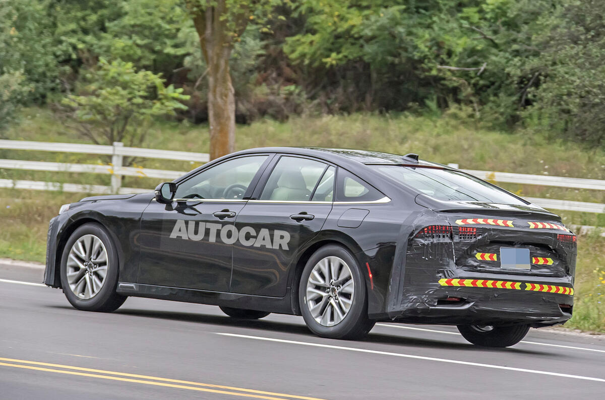 2020 Toyota Mirai prototype 2020 Toyota Mirai prototype