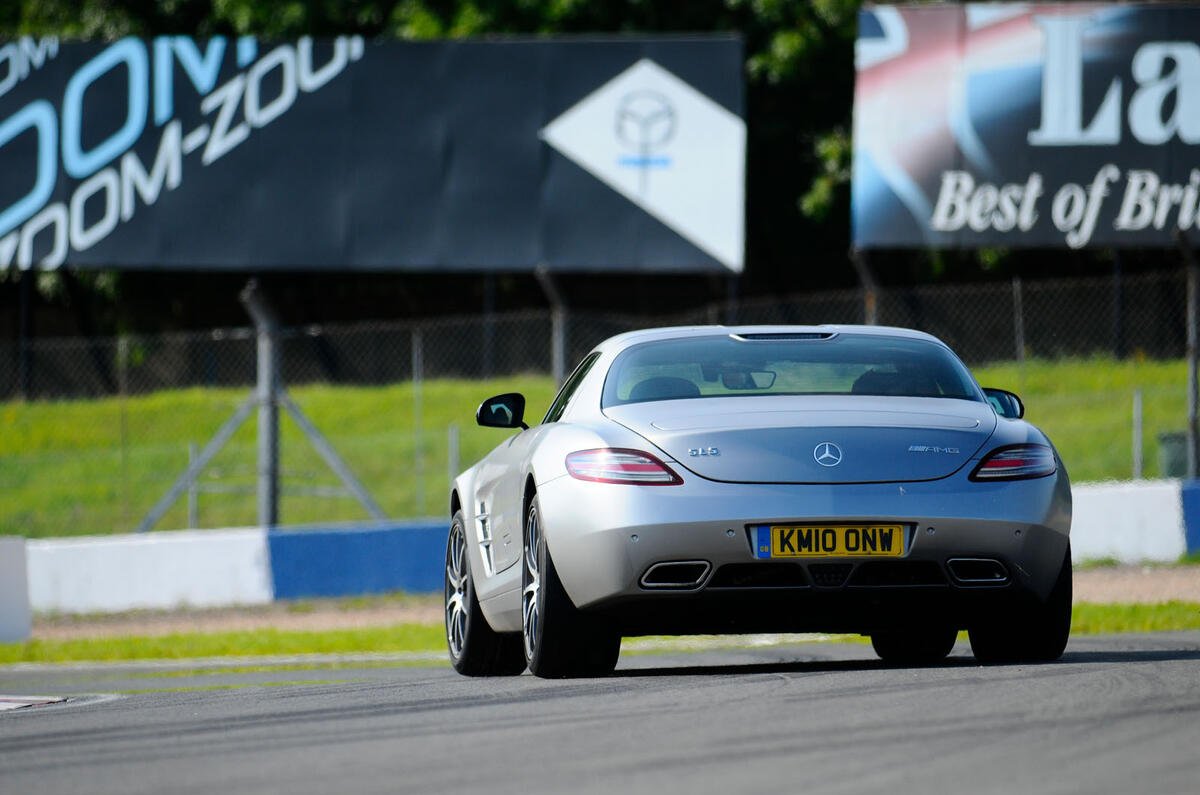 Used buying guide Mercedes-AMG SLS - hero rear Used buying guide Mercedes-AMG SLS - hero rear