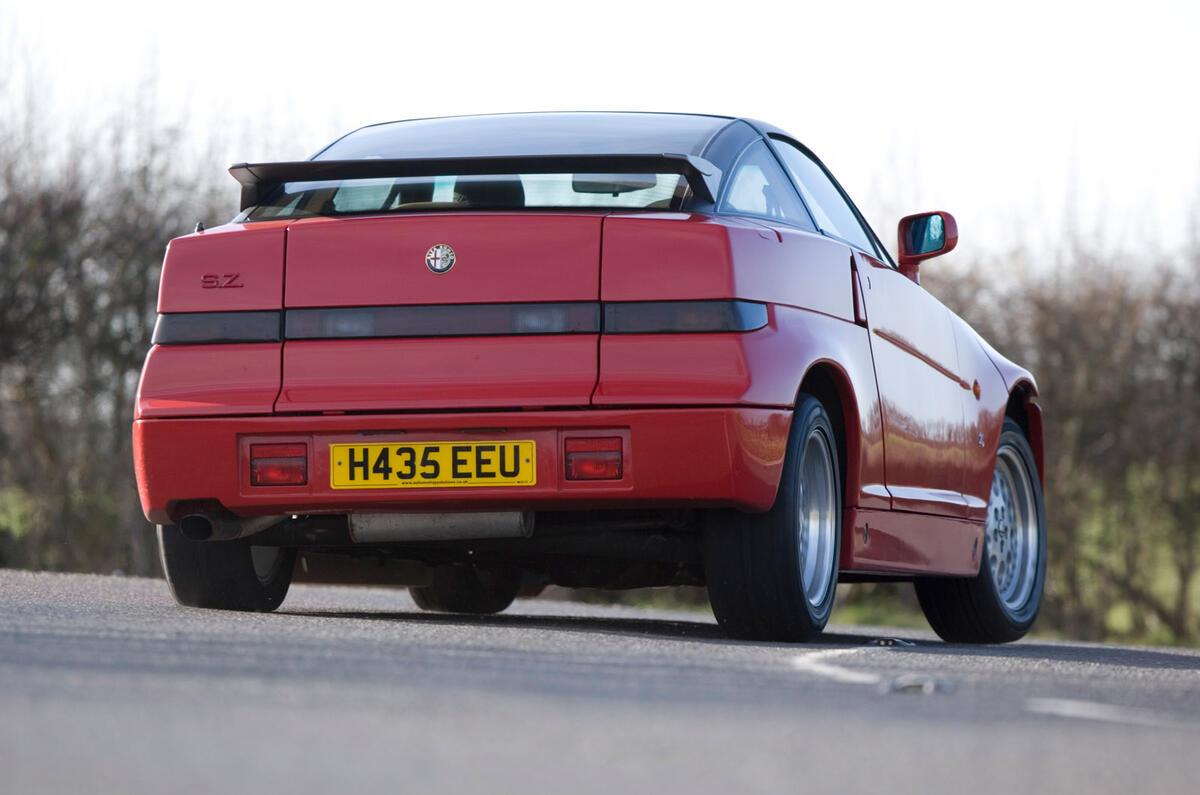 97 used buying guide alfa romeo sz cornering rear 97 used buying guide alfa romeo sz cornering rear