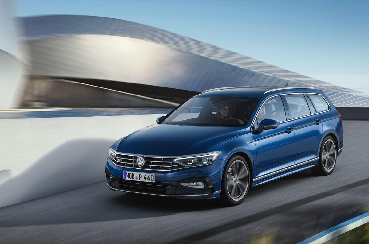Volkswagen Passat 2019 press - driving