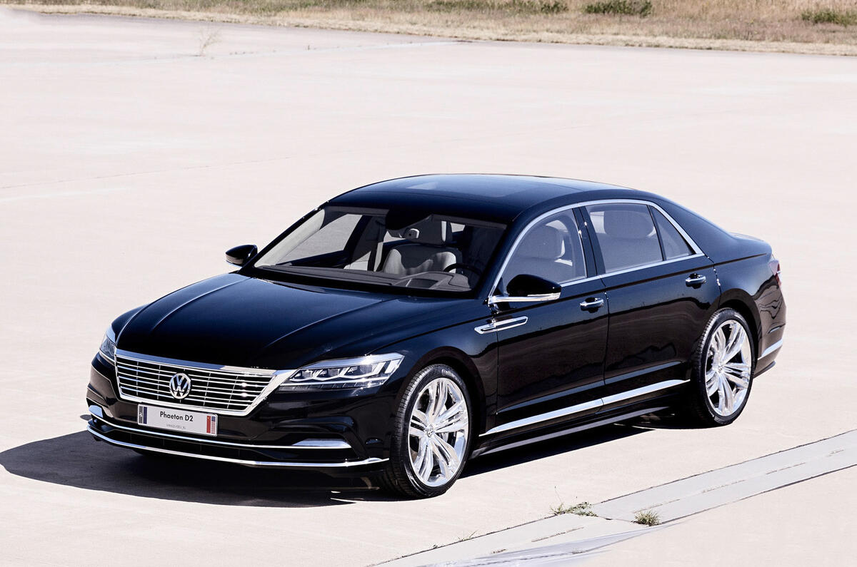 97 volkswagen phaeton d2 above front quarter