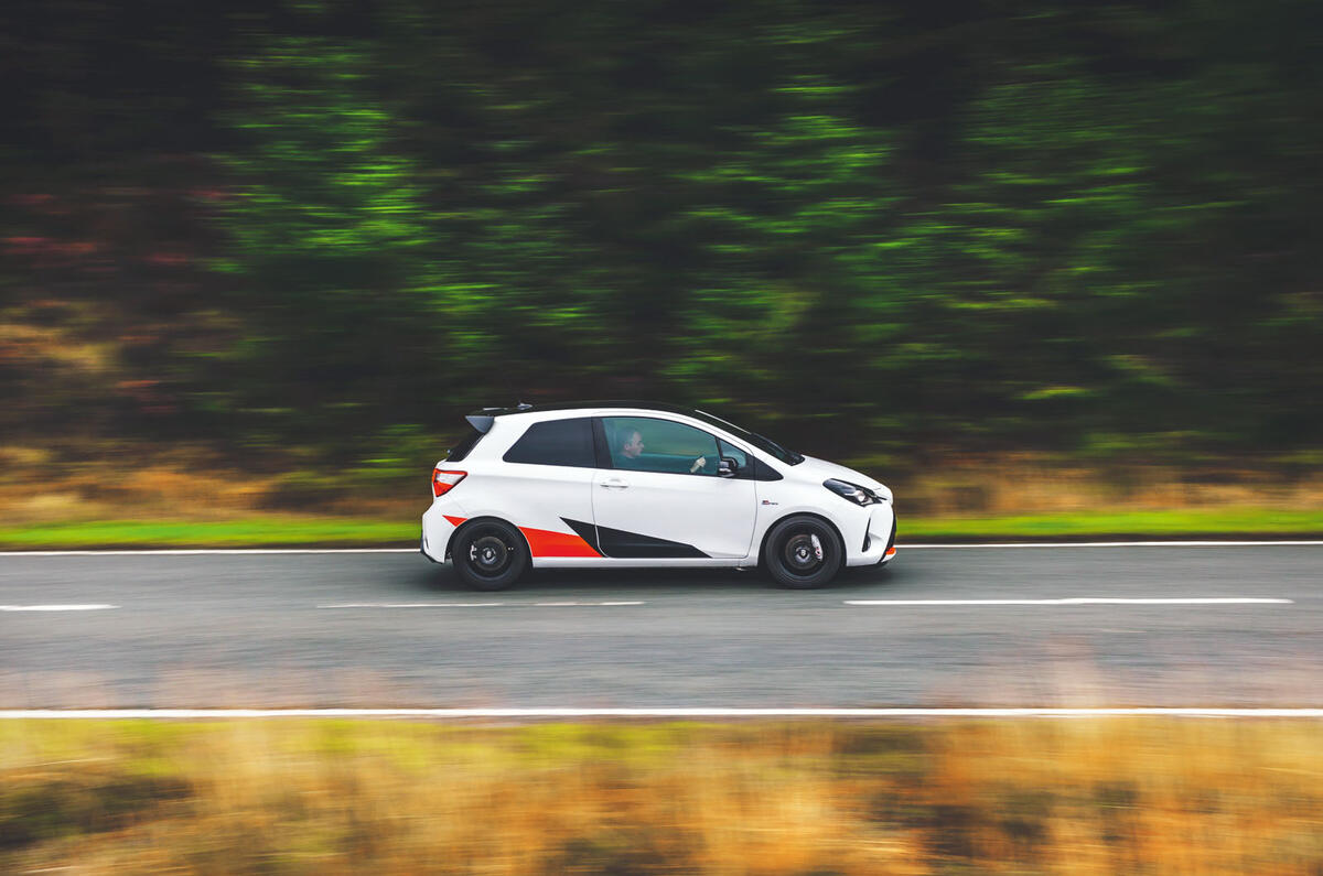2019 Wales Rally GB preview in a Yaris GRMN - on the road