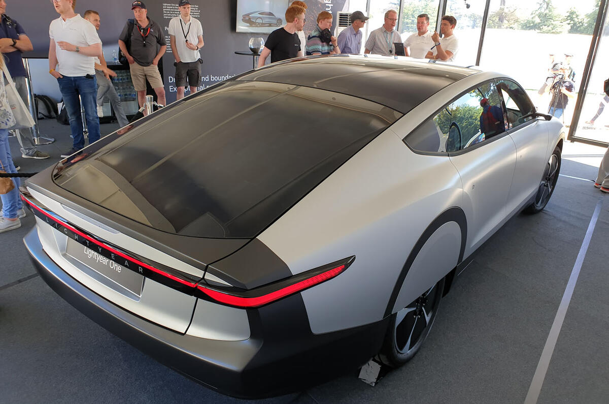 Lightyear One at Goodwood 2019 - rear