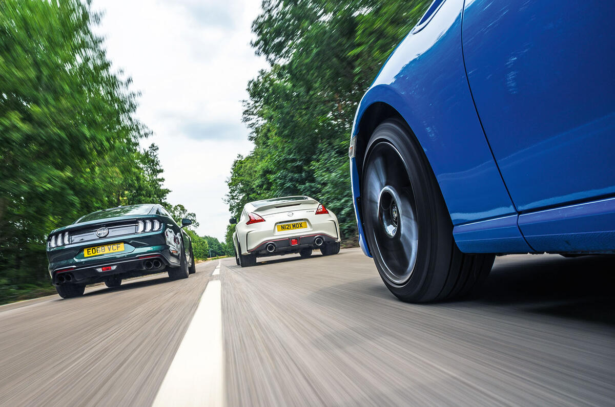 Naturally aspirated group test - action rear