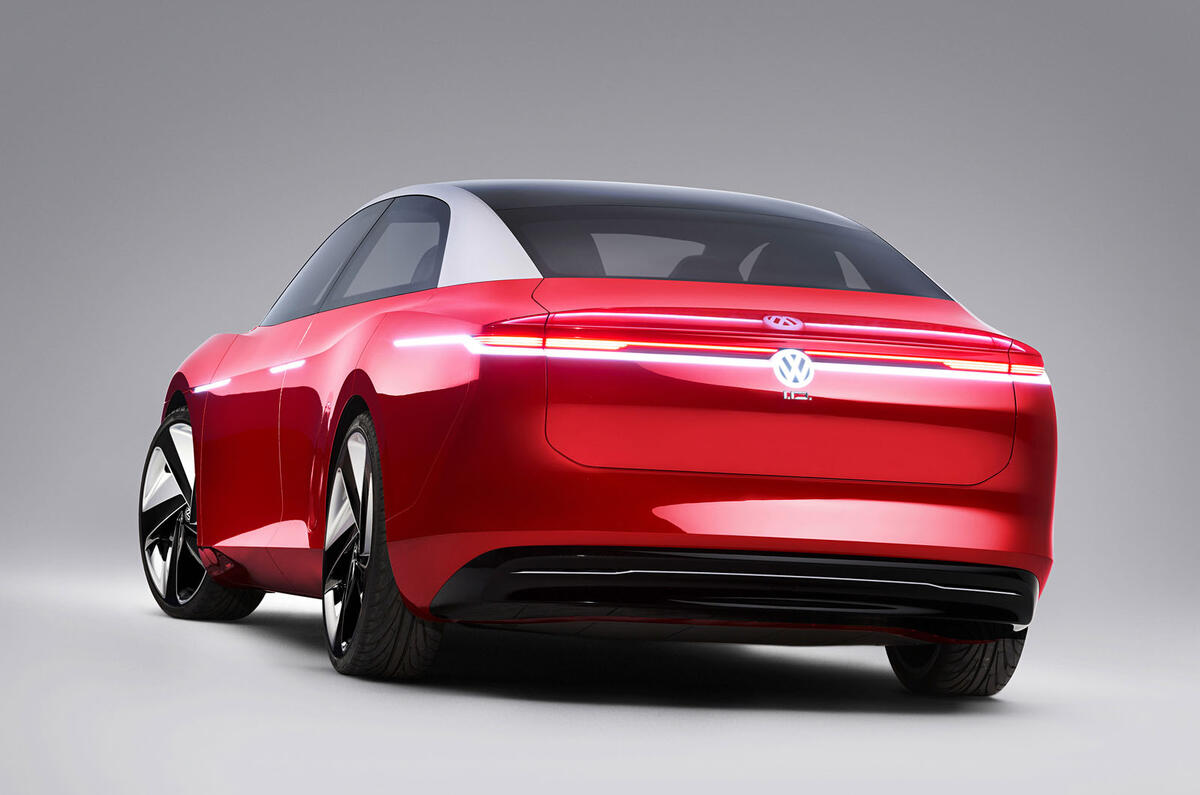 Volkswagen ID Vizzion concept - rear Volkswagen ID Vizzion concept - rear