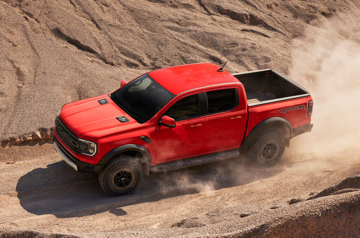 98 2022 Ford Ranger Raptor official reveal aerial 98 2022 Ford Ranger Raptor official reveal aerial