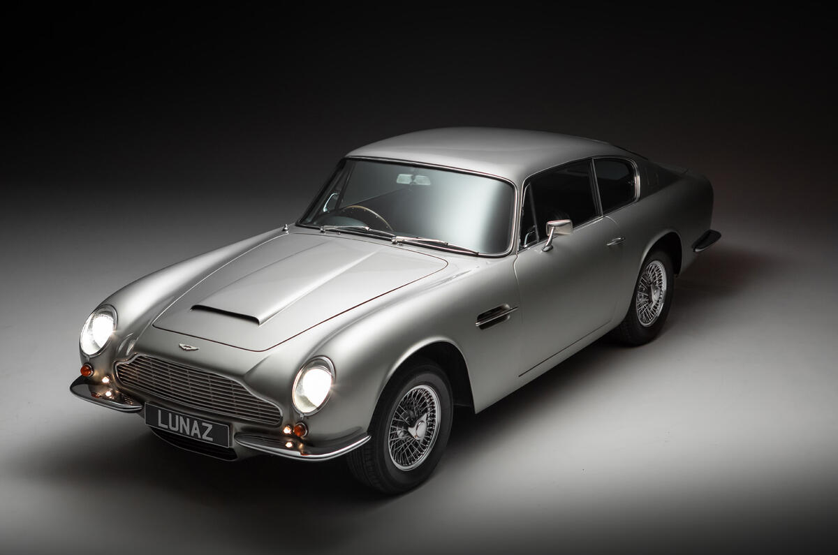 98 Aston Martin DB6 Lunaz EV conversion offical images static front 98 Aston Martin DB6 Lunaz EV conversion offical images static front