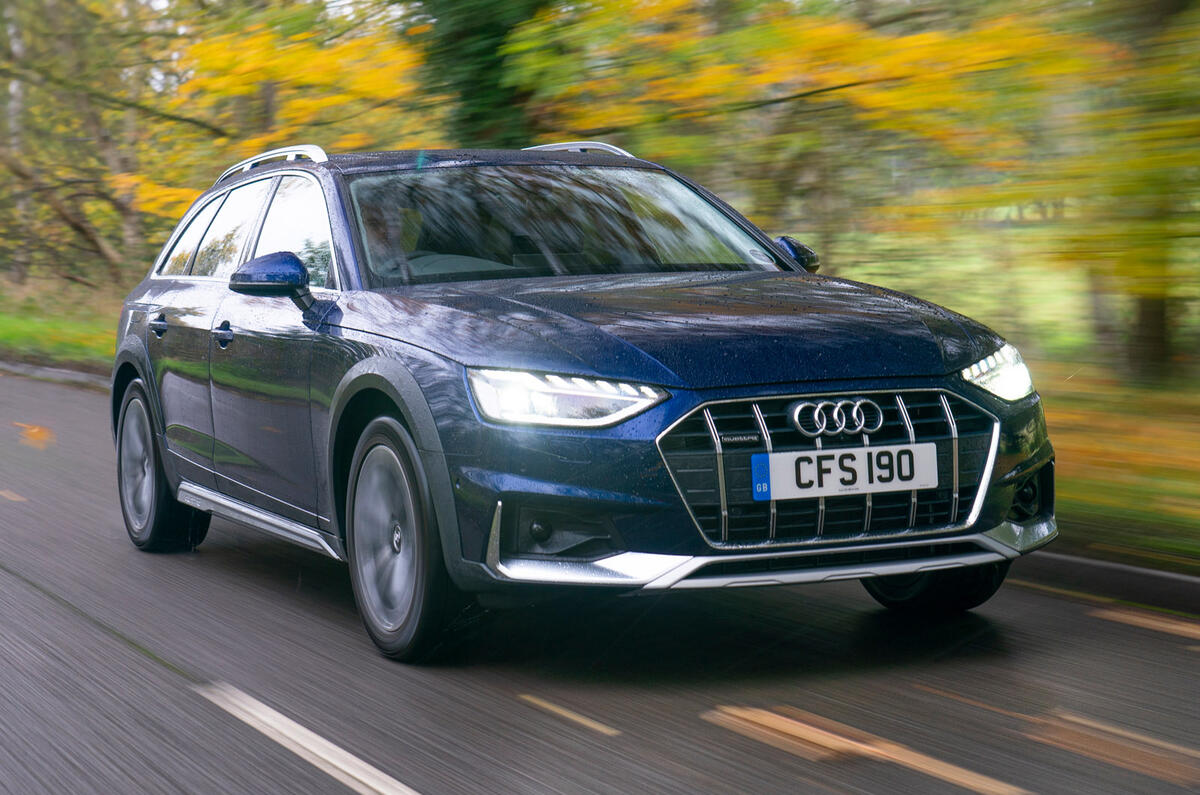 98 Audi A4 Allroad UK tracking front