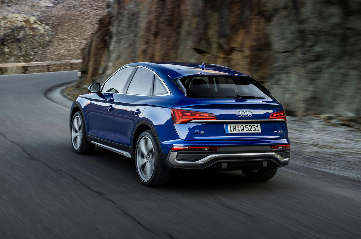 Audi Q5 Sportback 2020 official images - hero rear