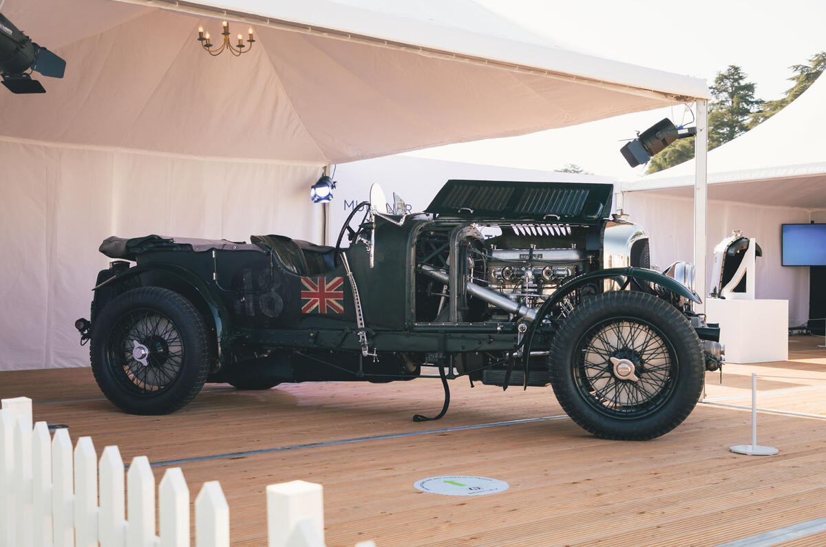 Bentley Blower Continuation - side Bentley Blower Continuation - side