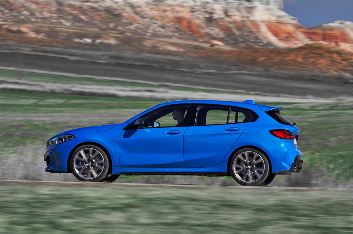 BMW 1 Series 2019 official reveal - hero side
