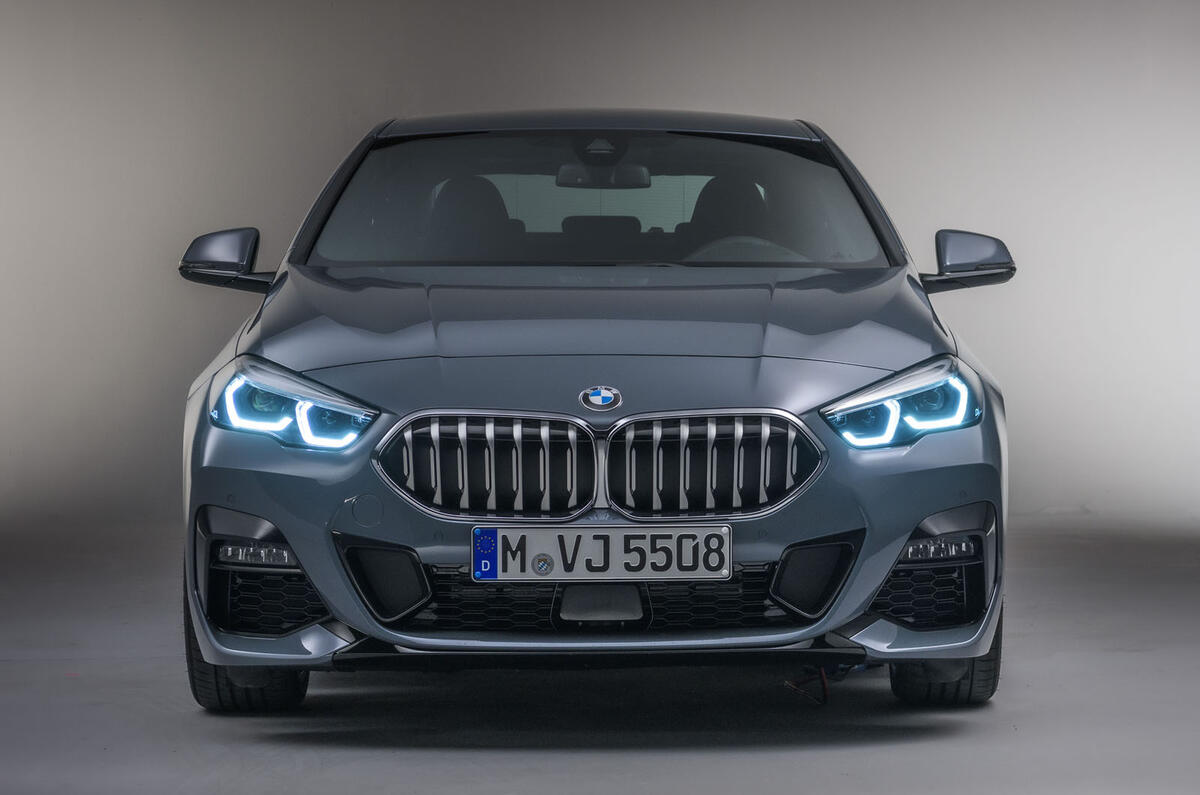 BMW 2 Series Gran Coupe studio static - nose