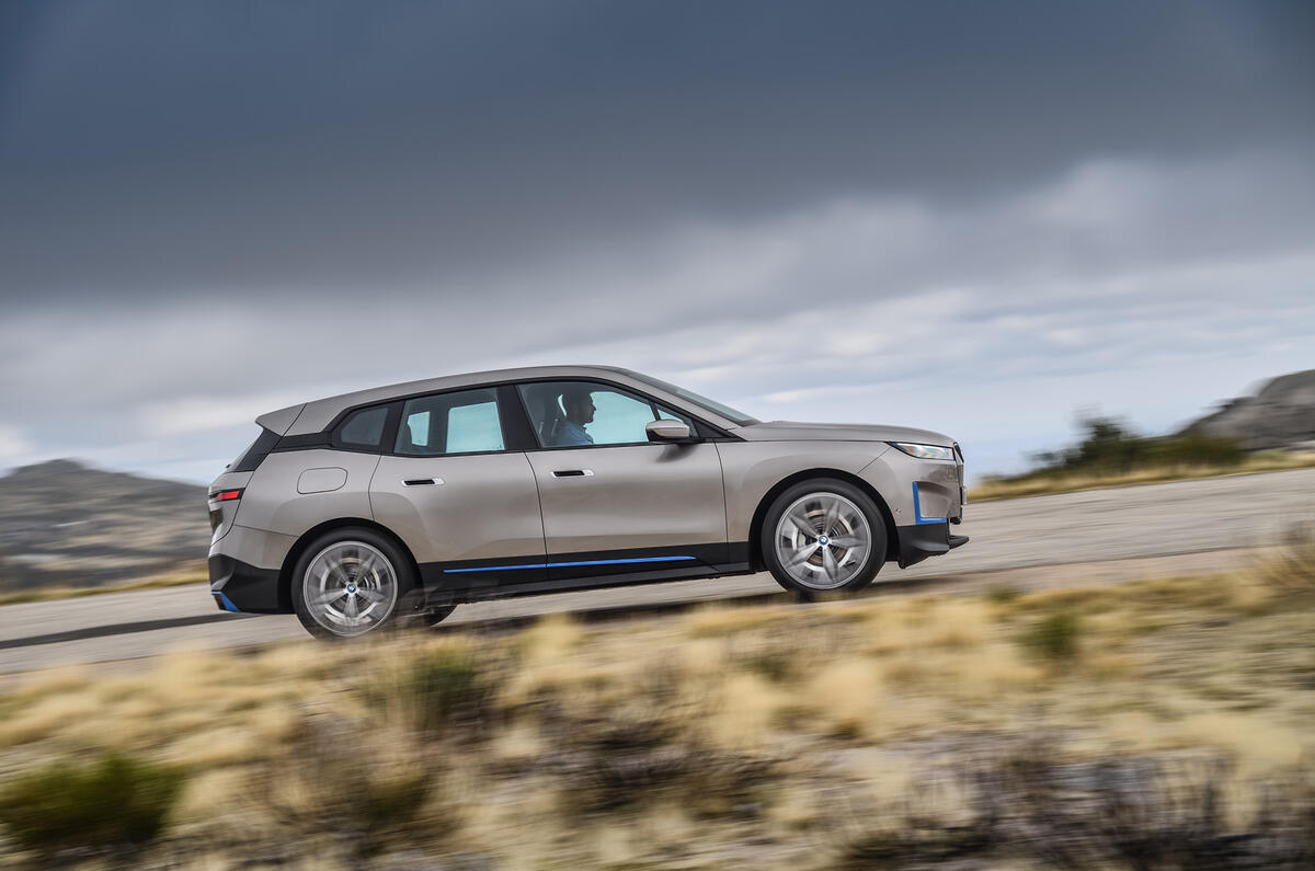 BMW iNext official images - tracking side