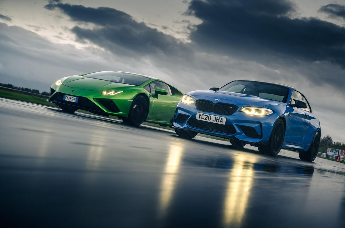Britain's best drivers car 2020 - Lamborghini vs BMW  Britain's best drivers car 2020 - Lamborghini vs BMW