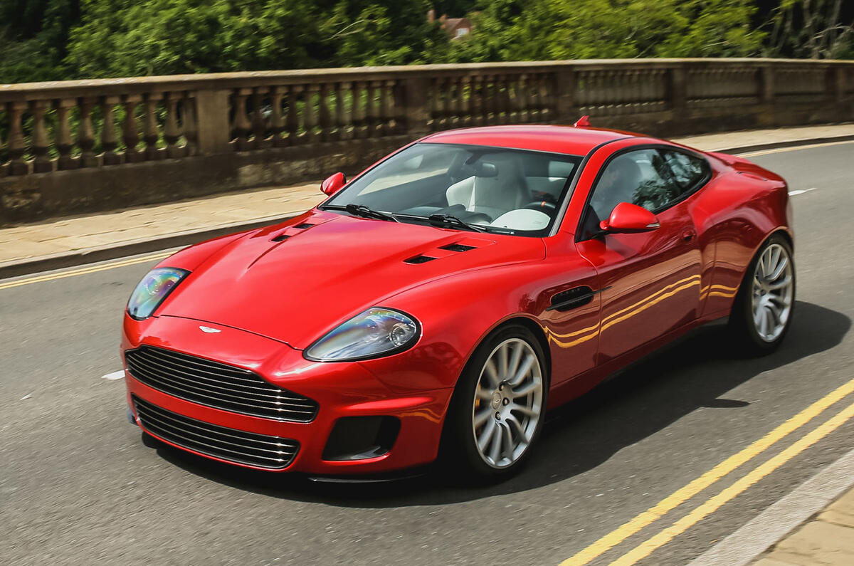 CALLUM Vanquish 25 production specification revealed - on the road front