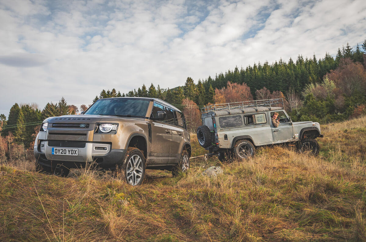 Christmas road trip Defender Christmas road trip Defender