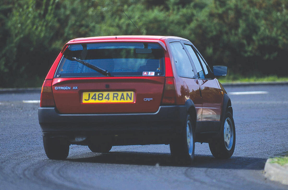98 citroen ax rear quarter